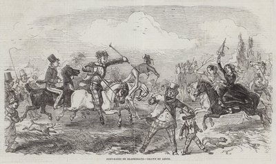 Corse di pony a Blackheath da John Leech